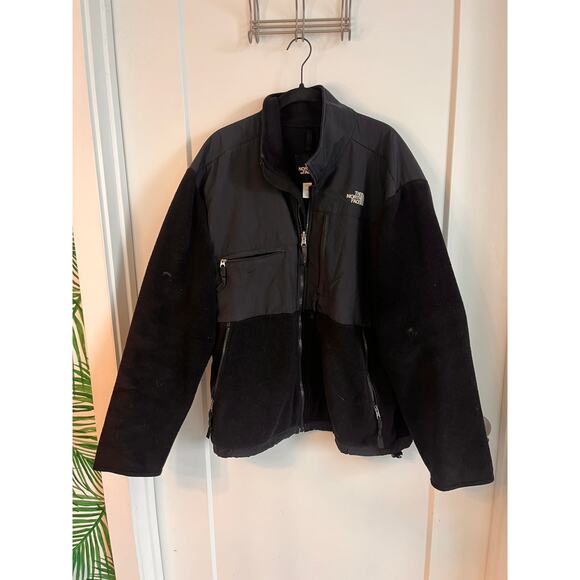 The North Face Black Denali Fleece 800 Polartec Full Zip Up Jacket Size Large - Picture 2 of 9